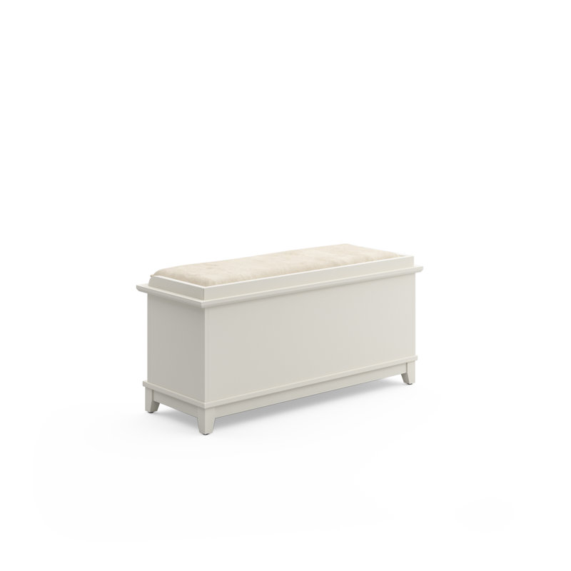 Lark Manor Almendra Solid Wood Storage Bench & Reviews Wayfair